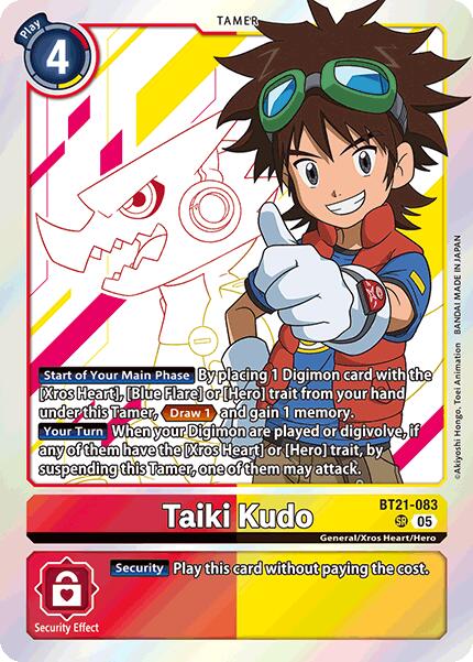 Taiki Kudo [BT21-083] [World Convergence] | Game Grid - Logan