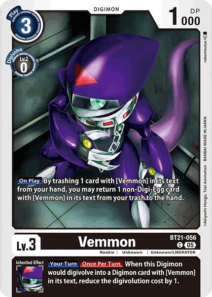 Vemmon [BT21-056] [World Convergence] | Game Grid - Logan