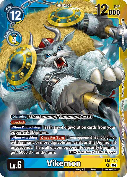 Vikemon [LM-040] (Limited Card Pack) [World Convergence] | Game Grid - Logan
