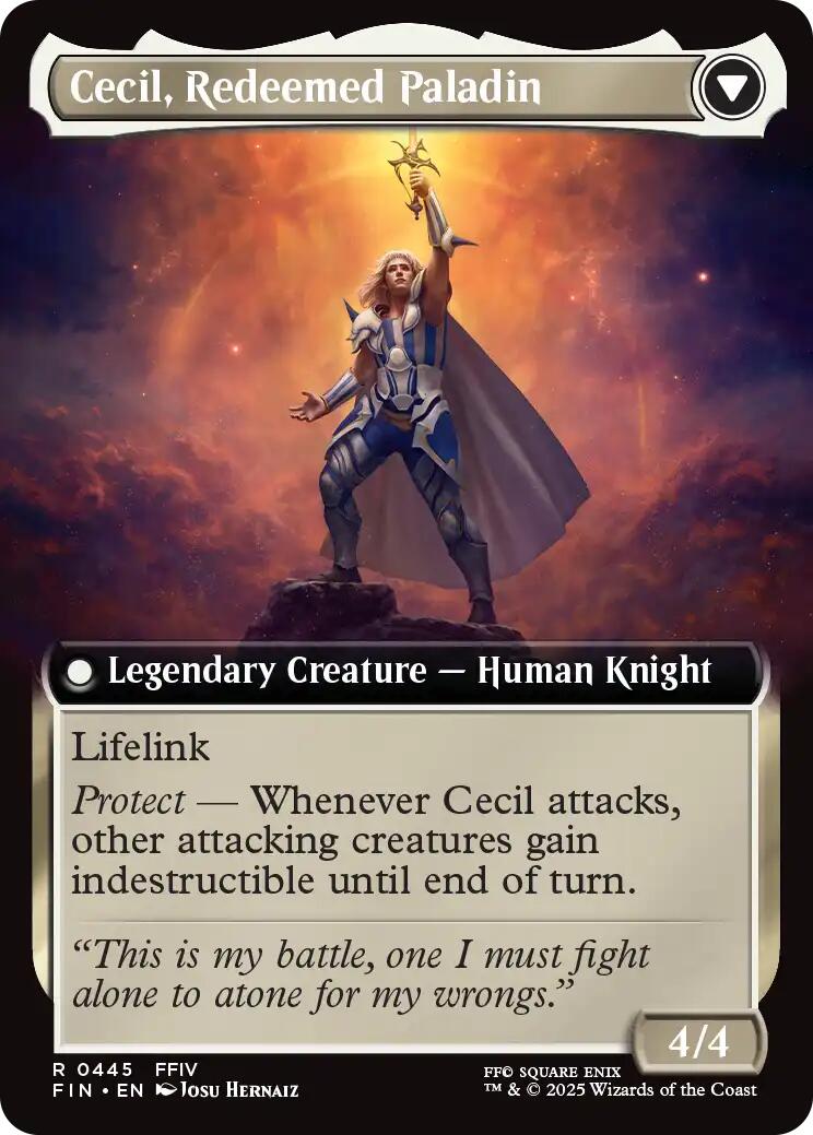 Cecil, Dark Knight // Cecil, Redeemed Paladin (Extended Art) [FINAL FANTASY] | Game Grid - Logan