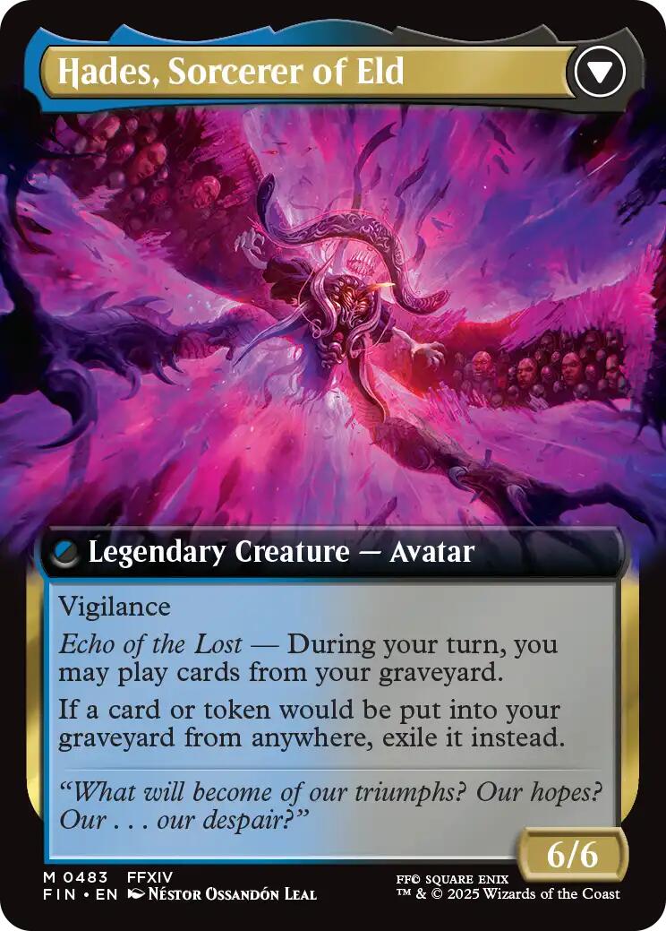 Emet-Selch, Unsundered // Hades, Sorcerer of Eld (Extended Art) [FINAL FANTASY] | Game Grid - Logan