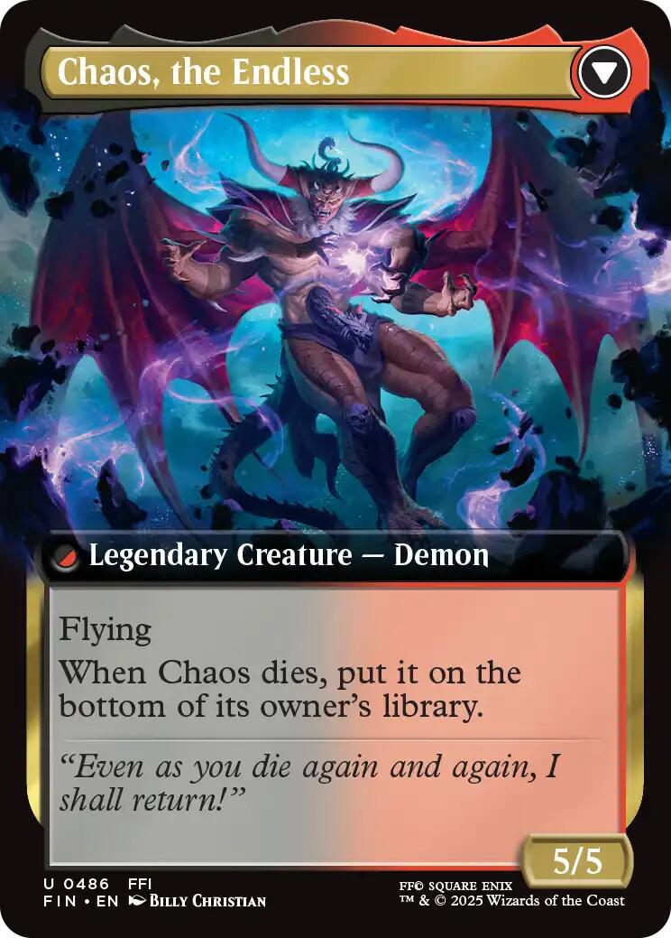 Garland, Knight of Cornelia // Chaos, the Endless (Extended Art) [FINAL FANTASY] | Game Grid - Logan