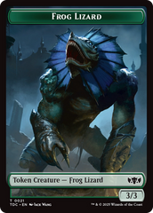 Frog Lizard // Dragon (0014) Double-Sided Token [Tarkir: Dragonstorm Commander Tokens] | Game Grid - Logan