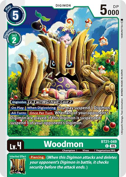 Woodmon [BT21-049] [World Convergence] | Game Grid - Logan