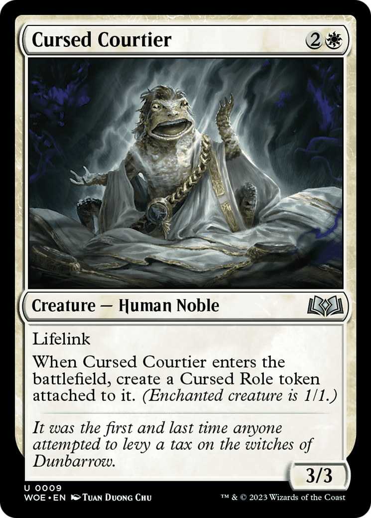 Cursed Courtier [Wilds of Eldraine] | Game Grid - Logan