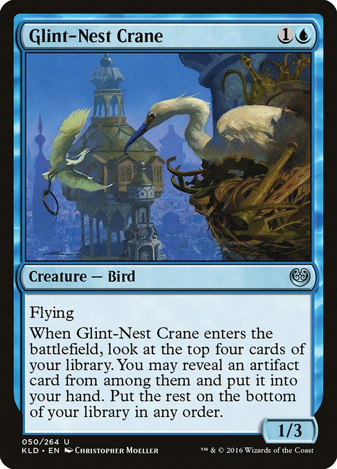 Glint-Nest Crane [Kaladesh] | Game Grid - Logan