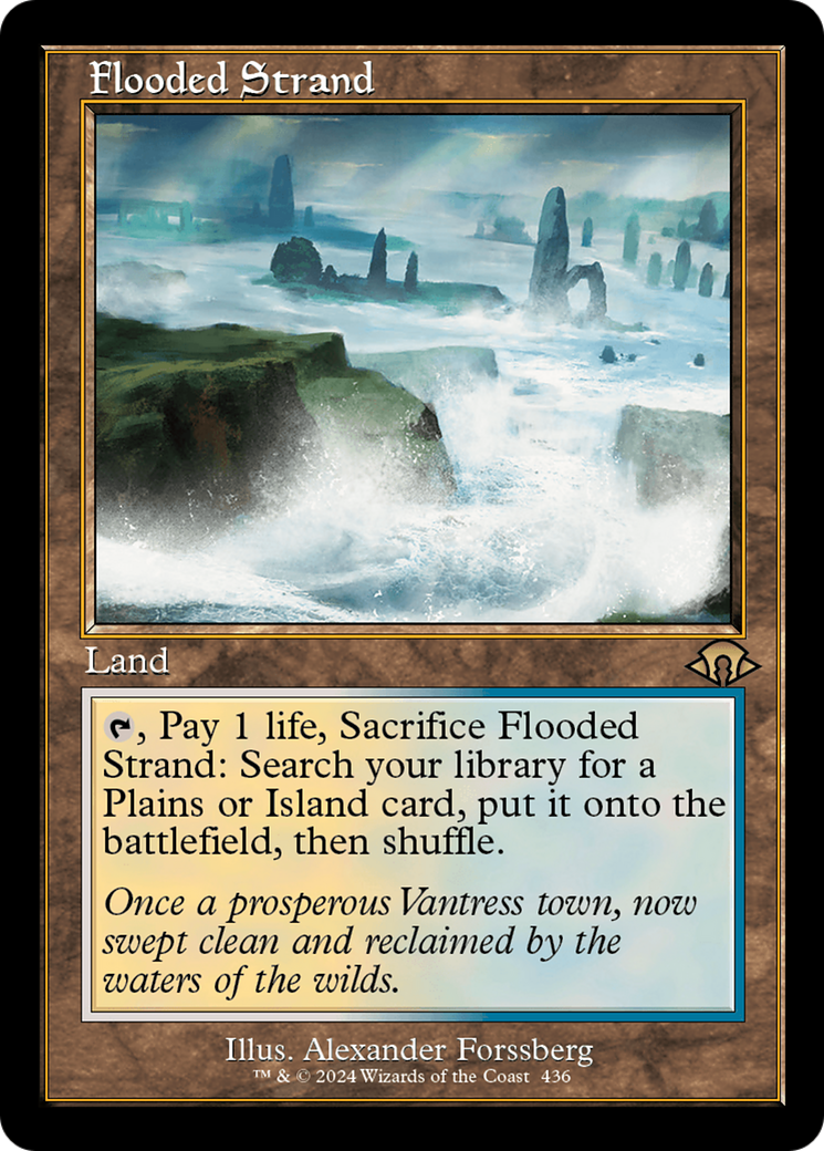 Flooded Strand (Retro) [Modern Horizons 3] | Game Grid - Logan