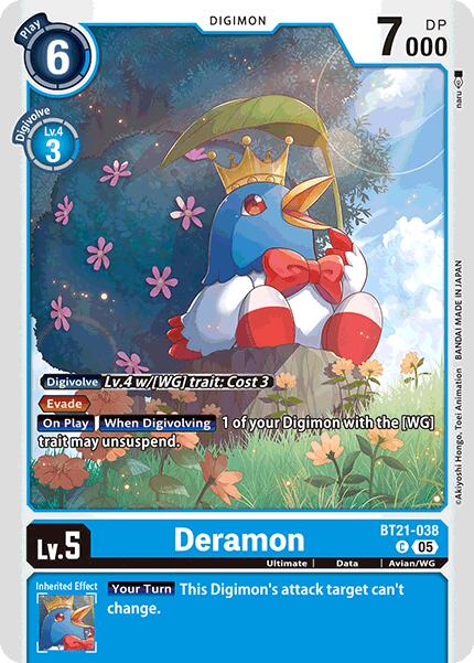 Deramon [BT21-038] [World Convergence] | Game Grid - Logan