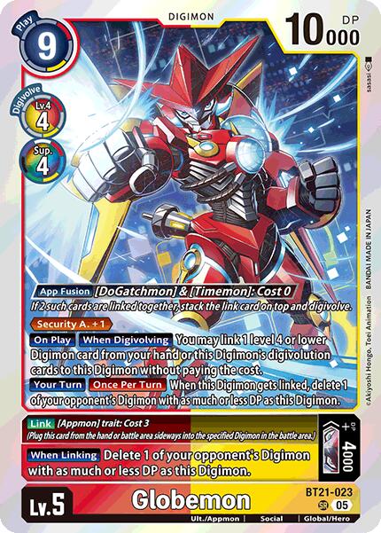 Globemon [BT21-023] [World Convergence] | Game Grid - Logan