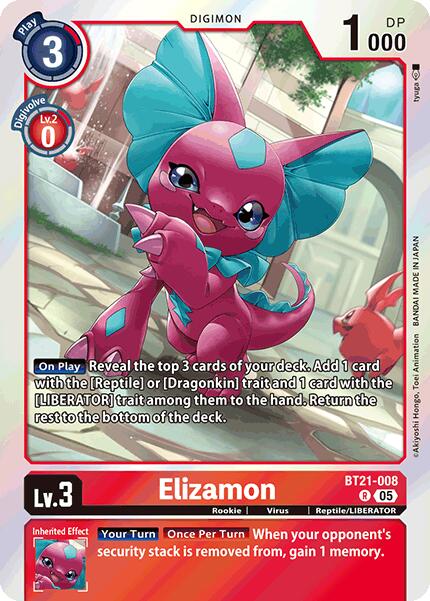 Elizamon [BT21-008] [World Convergence] | Game Grid - Logan