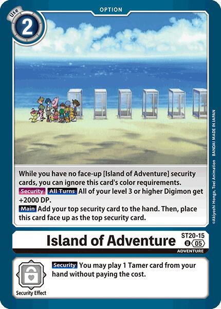 Island of Adventure [ST20-15] [Starter Deck: Protector of Light] | Game Grid - Logan