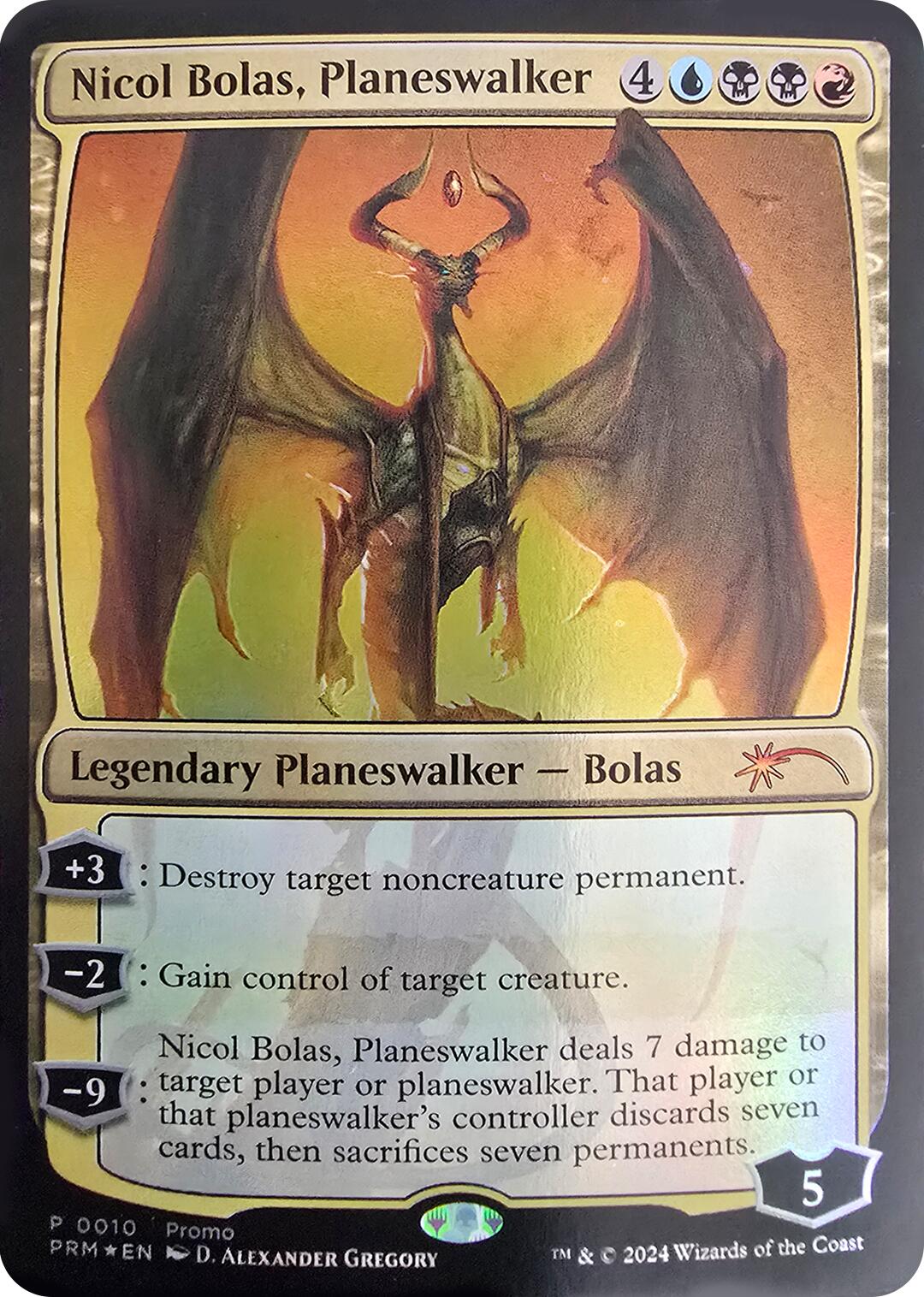 Nicol Bolas, Planeswalker [Media Promos] | Game Grid - Logan