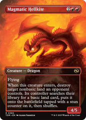 Magmatic Hellkite (Borderless) [Tarkir: Dragonstorm] | Game Grid - Logan
