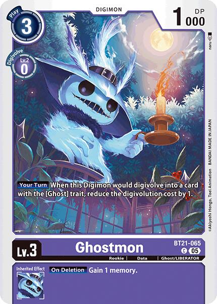 Ghostmon [BT21-065] [World Convergence] | Game Grid - Logan