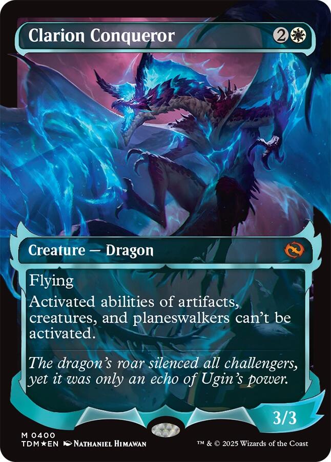 Clarion Conqueror (Showcase) [Tarkir: Dragonstorm] | Game Grid - Logan