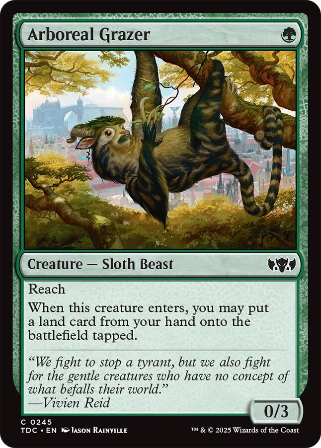 Arboreal Grazer [Tarkir: Dragonstorm Commander] | Game Grid - Logan