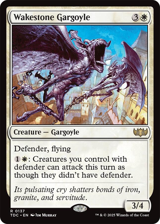 Wakestone Gargoyle [Tarkir: Dragonstorm Commander] | Game Grid - Logan