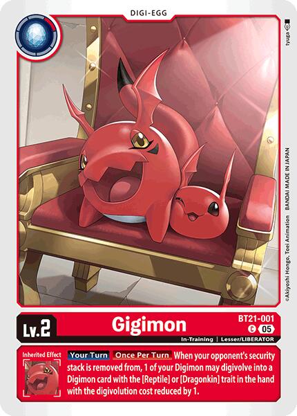 Gigimon [BT21-001] [World Convergence] | Game Grid - Logan