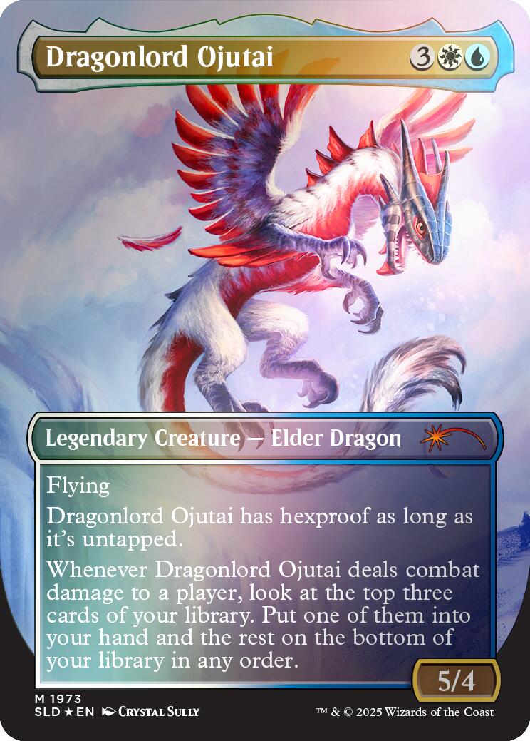 Dragonlord Ojutai (Rainbow Foil) [Secret Lair Drop Series] | Game Grid - Logan