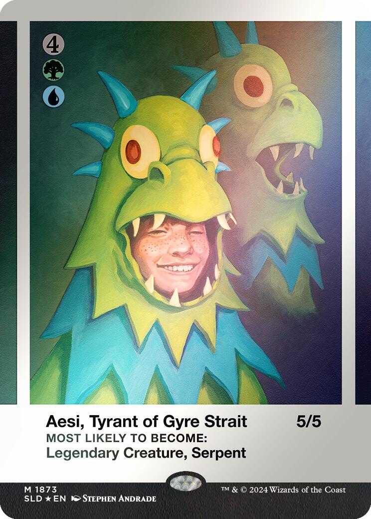 Aesi, Tyrant of Gyre Strait (Rainbow Foil) [Secret Lair Drop Series] | Game Grid - Logan