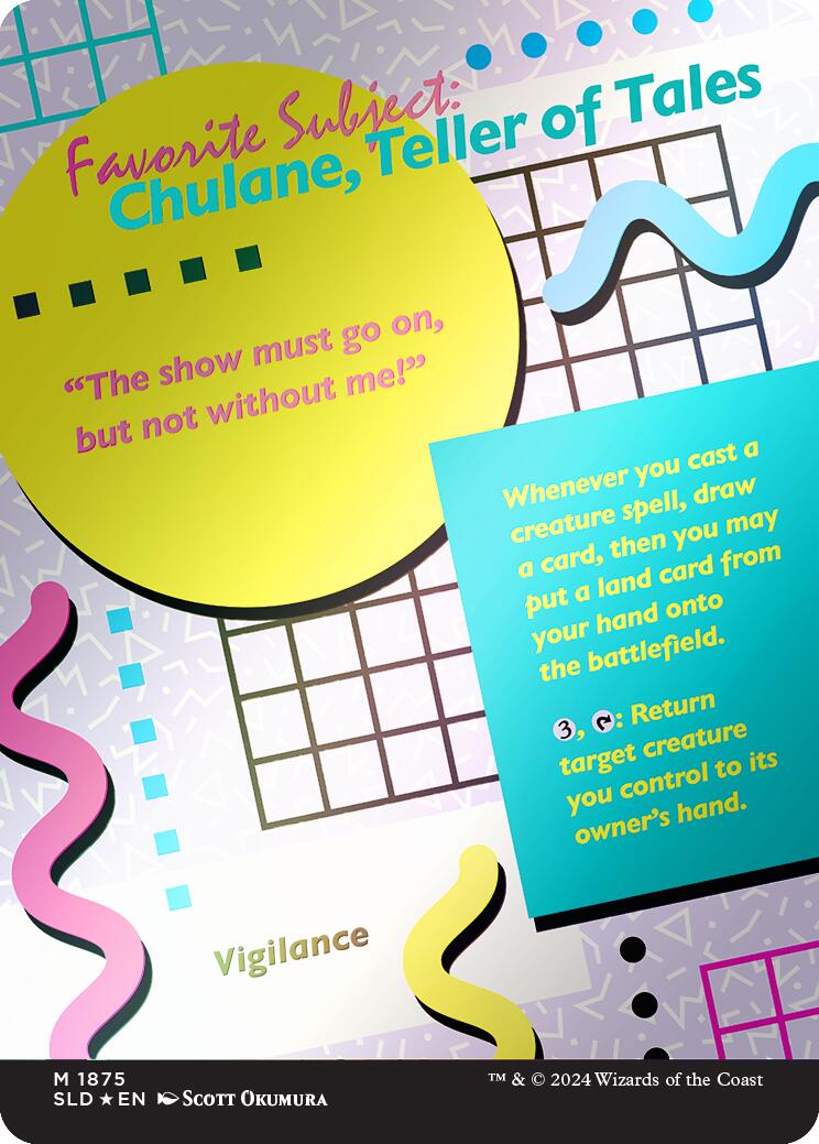 Chulane, Teller of Tales (Rainbow Foil) [Secret Lair Drop Series] | Game Grid - Logan