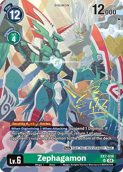 Zephagamon [EX7-036] (Signed) [World Convergence] | Game Grid - Logan