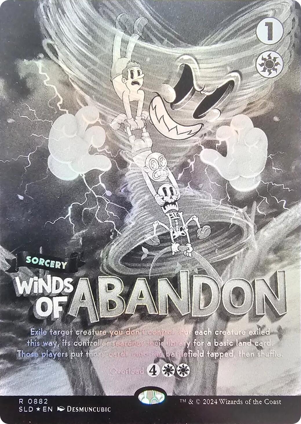 Winds of Abandon (Black & White Foil) [Secret Lair Drop Series] | Game Grid - Logan