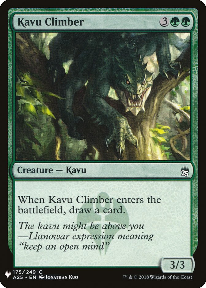 Kavu Climber [Mystery Booster] | Game Grid - Logan