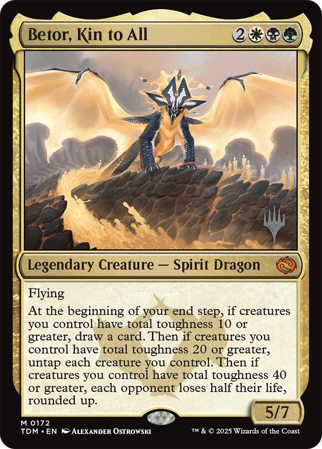 Betor, Kin to All [Tarkir: Dragonstorm Promos] | Game Grid - Logan