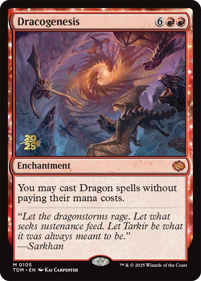 Dracogenesis [Tarkir: Dragonstorm Prerelease Promos] | Game Grid - Logan