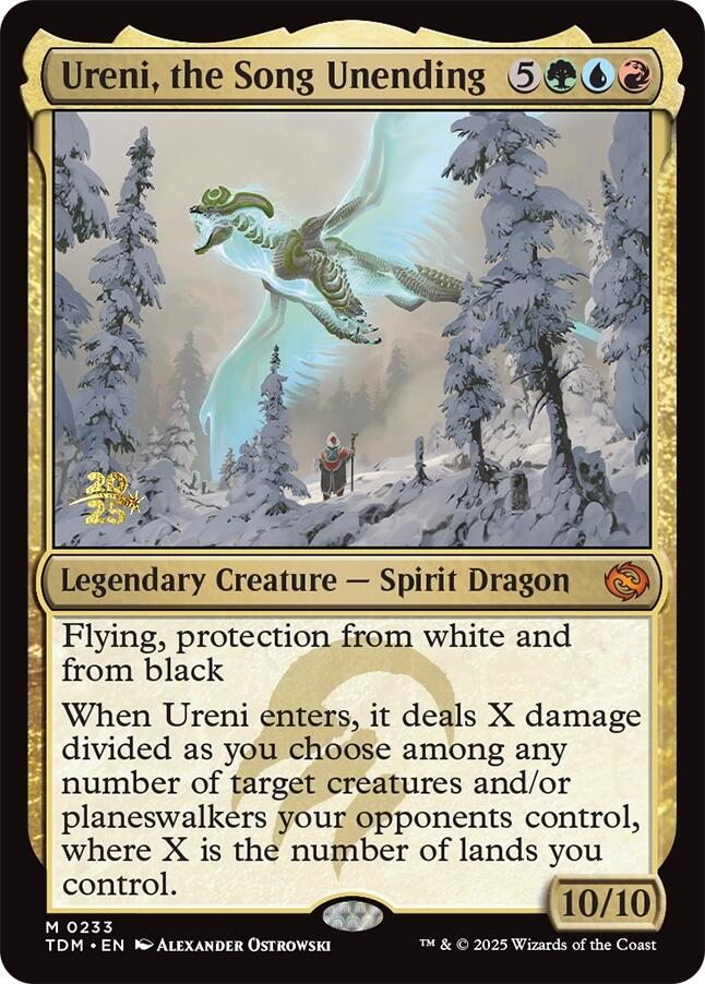 Ureni, the Song Unending [Tarkir: Dragonstorm Prerelease Promos] | Game Grid - Logan