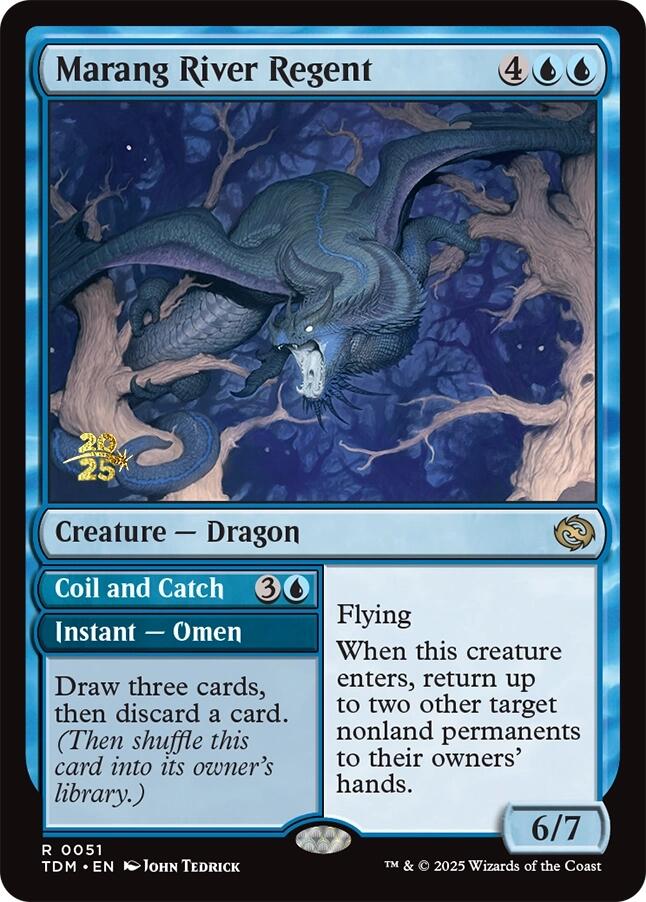 Marang River Regent [Tarkir: Dragonstorm Prerelease Promos] | Game Grid - Logan