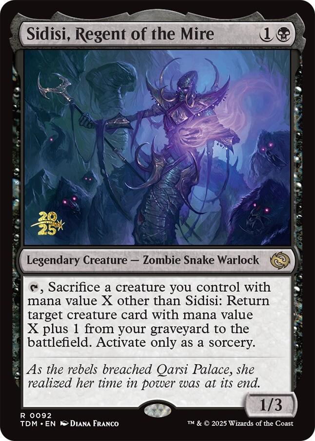 Sidisi, Regent of the Mire [Tarkir: Dragonstorm Prerelease Promos] | Game Grid - Logan