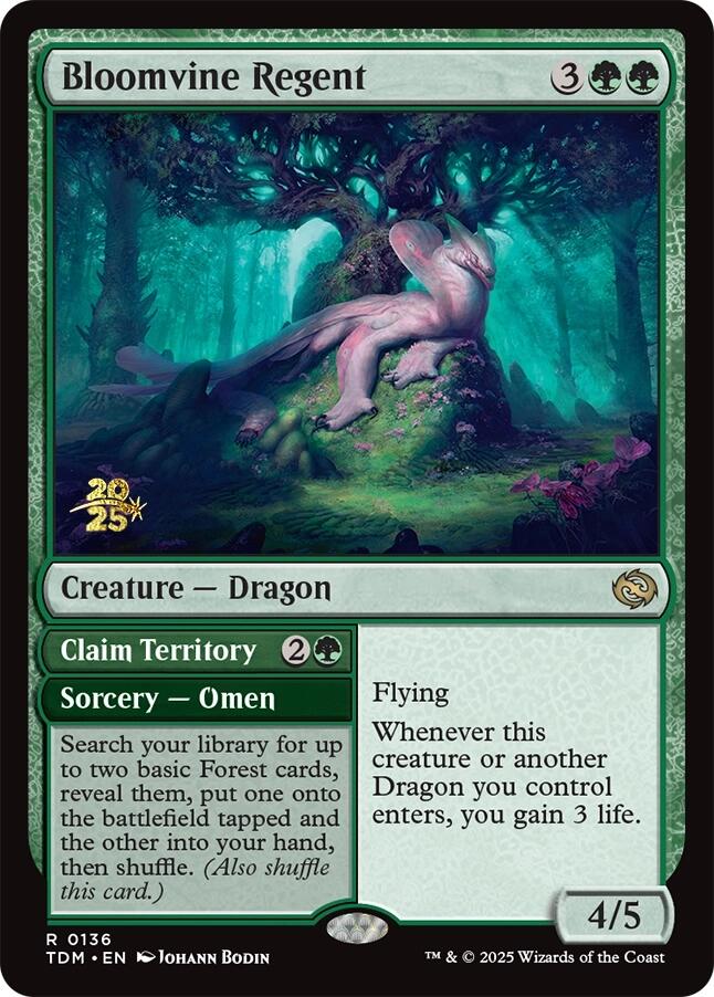 Bloomvine Regent [Tarkir: Dragonstorm Prerelease Cards] | Game Grid - Logan