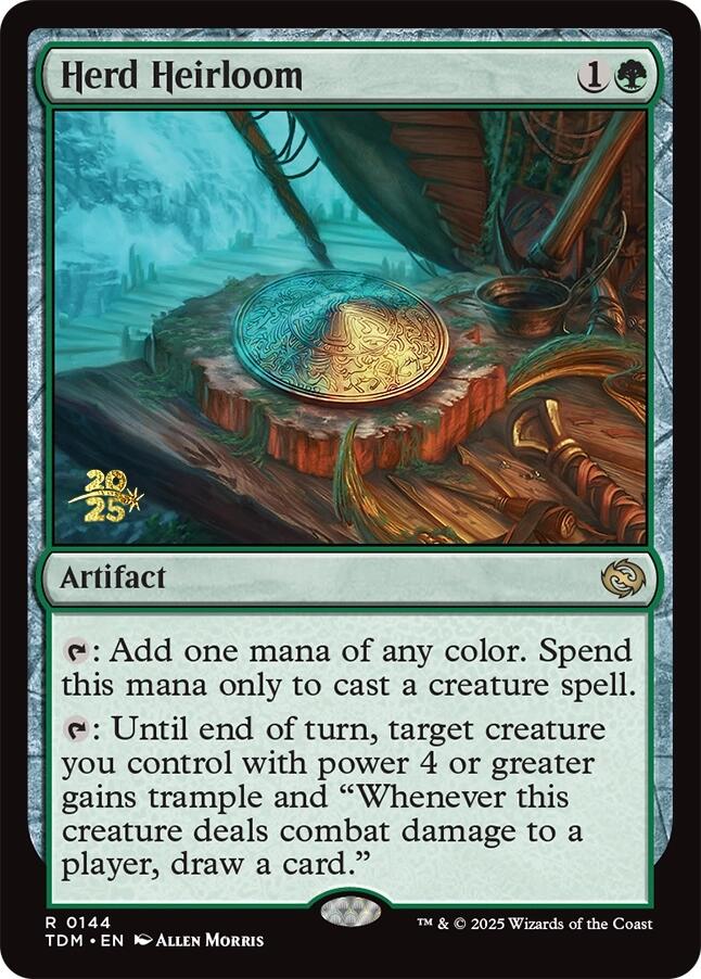 Herd Heirloom [Tarkir: Dragonstorm Prerelease Promos] | Game Grid - Logan