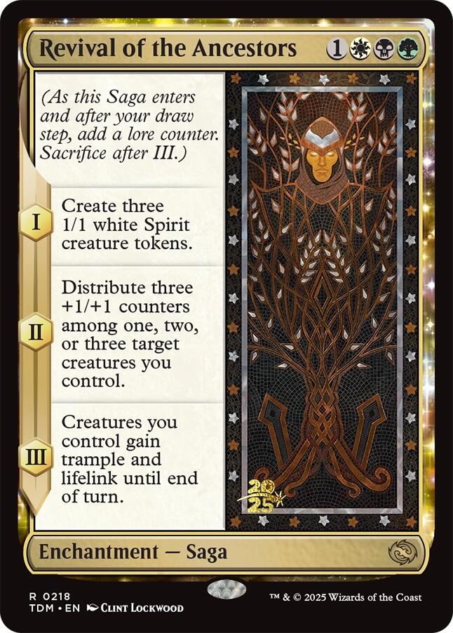 Revival of the Ancestors [Tarkir: Dragonstorm Prerelease Cards] | Game Grid - Logan