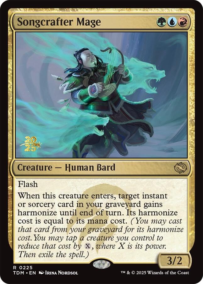Songcrafter Mage [Tarkir: Dragonstorm Prerelease Promos] | Game Grid - Logan