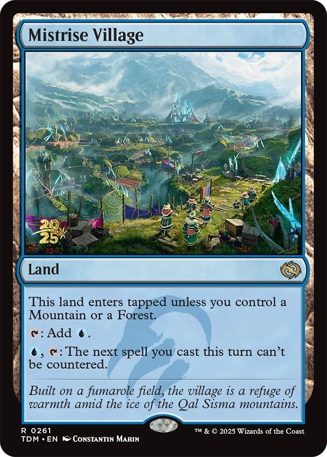 Mistrise Village [Tarkir: Dragonstorm Prerelease Promos] | Game Grid - Logan