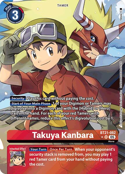 Takuya Kanbara [BT21-082] (Alternate Art) [World Convergence] | Game Grid - Logan