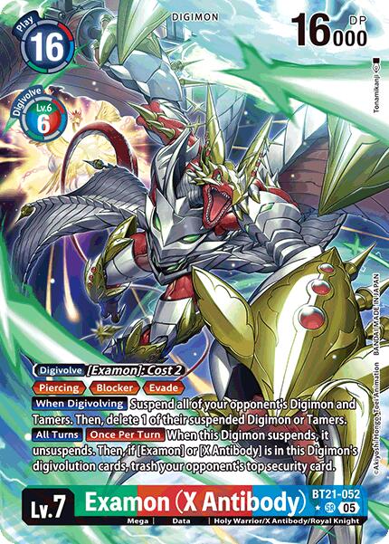Examon [BT21-052] (X Antibody) (Alternate Art) [World Convergence] | Game Grid - Logan