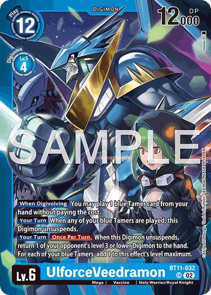 UlforceVeedramon [BT11-032] (Limited Card Pack -Billion Bullet-) [Limited Card Pack -Billion Bullet-] | Game Grid - Logan