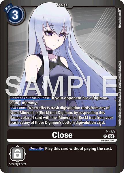 Close [P-169] (Limited Card Pack -Billion Bullet-) [Limited Card Pack -Billion Bullet-] | Game Grid - Logan