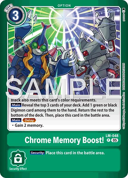 Chrome Memory Boost! [LM-048] (Limited Card Pack -Billion Bullet-) [Limited Card Pack -Billion Bullet-] | Game Grid - Logan