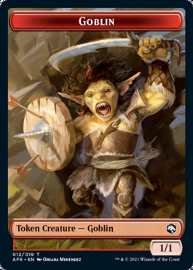 Dungeon of the Mad Mage // Goblin Double-Sided Token [Dungeons & Dragons: Adventures in the Forgotten Realms Tokens] | Game Grid - Logan