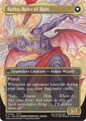 Kefka, Court Mage // Kefka, Ruler of Ruin (Borderless) (0322) [FINAL FANTASY] | Game Grid - Logan