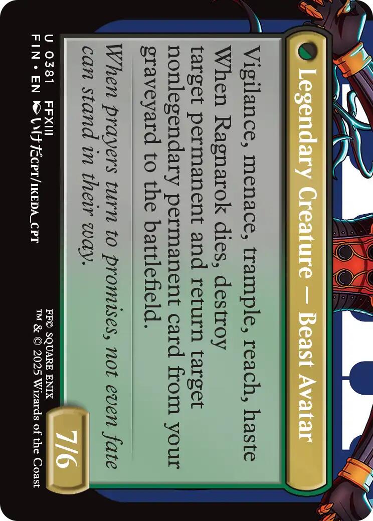 Fang, Fearless l'Cie (Borderless) [FINAL FANTASY] | Game Grid - Logan