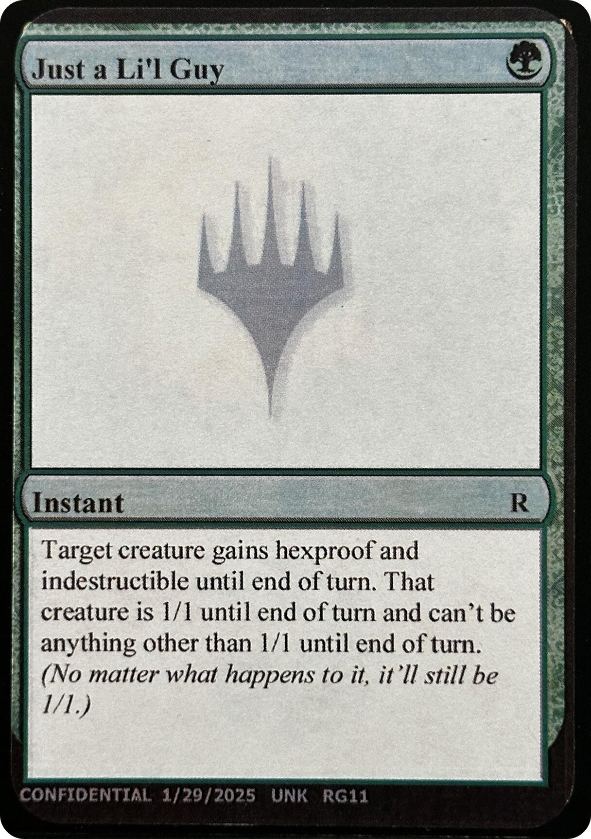 Just a Li'l Guy [Unknown Event] | Game Grid - Logan