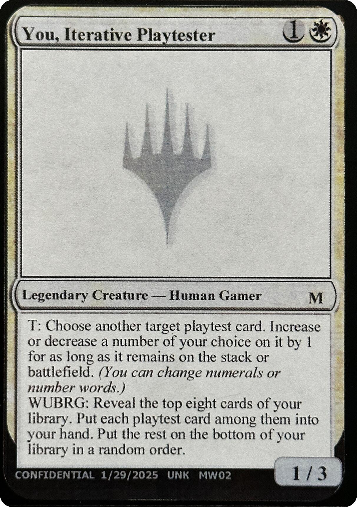 You, Iterative Playtester [Unknown Event] | Game Grid - Logan