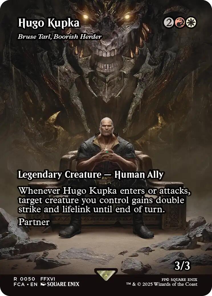 Hugo Kupka - Bruse Tarl, Boorish Herder (Showcase) [FINAL FANTASY : Through the Ages] | Game Grid - Logan