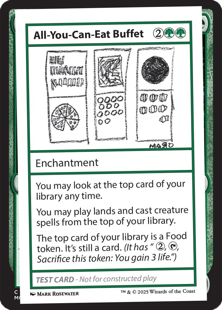 All-You-Can-Eat Buffet [Mystery Booster Playtest Cards] | Game Grid - Logan
